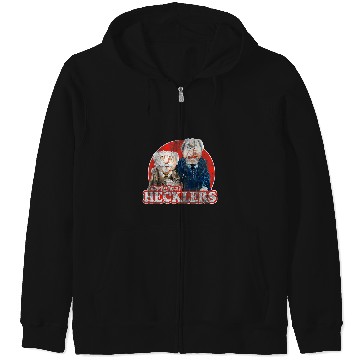 Discover Disney The Muppets The Original Hecklers Distressed Poster Zip Hoodies