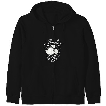 Discover Disney Minnie Mouse Bride to Be Wedding Bridal B Zip Hoodies