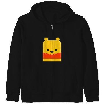 Discover Disney Winnie the Pooh Small Block Character Pocket Zip Hoodies