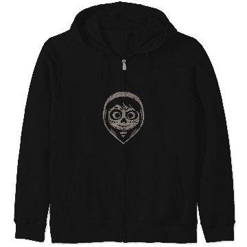 Discover Disney PIXAR Coco Miguel Face Zip Hoodies
