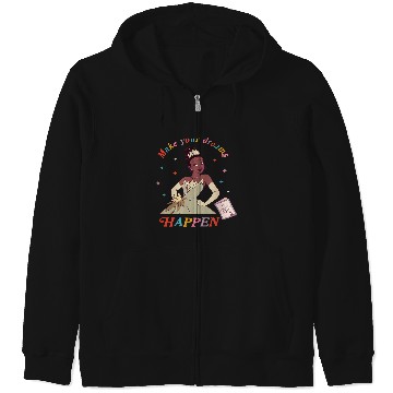 Discover Disney Princess and the Frog Tiana Make Your Dre Zip Hoodies