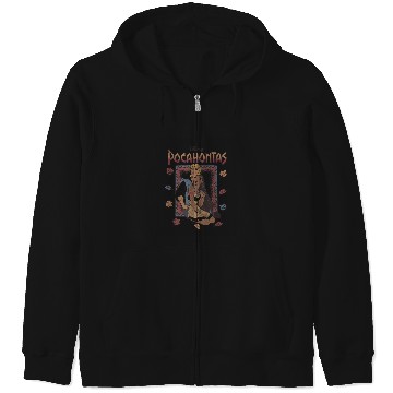 Discover Disney Pocahontas Colors Of The Wind  Movie Post Zip Hoodies
