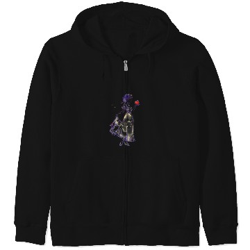 Discover Disney Snow White Apple Sketch Zip Hoodies