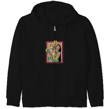 Discover Disney Pocahontas Sunflowers Movie Still Zip Hoodies