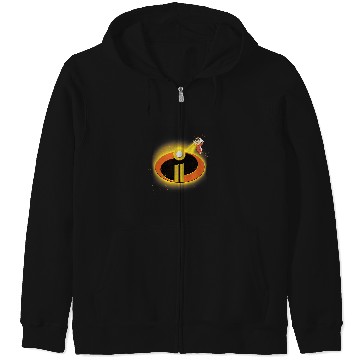 Discover Disney Pixar Incredibles 2 Jack Jack Logo Graphi Zip Hoodies