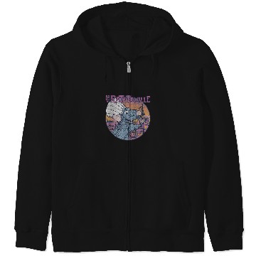 Discover Disney Pixar Ratatouille Bon Appetit Circle Sign Zip Hoodies