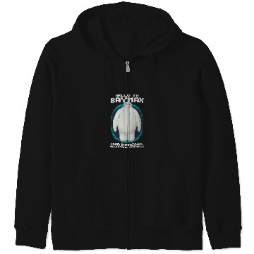 Discover Disney Big Hero 6 Hello Im Baymax Graphic TShirt Zip Hoodies