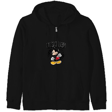 Discover Disney Team Dad Mickey Mouse Zip Hoodies