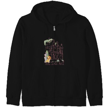 Discover Womens Disney Lady And The Tramp Home Is Where The Dogs Are V-Neck Zip Hoodies