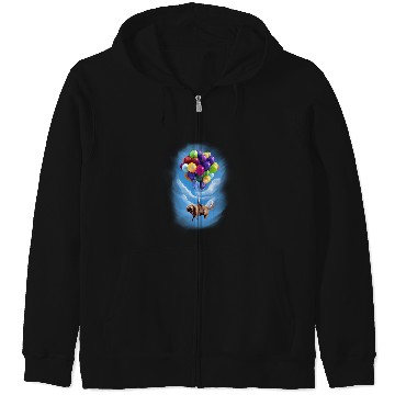 Discover Disney Pixar Up Dug Balloon Floating Zip Hoodies