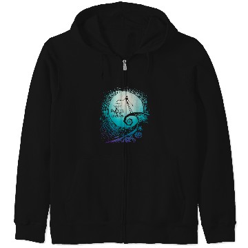Discover Disney Nightmare Before Christmas Jack Movie Logo Zip Hoodies