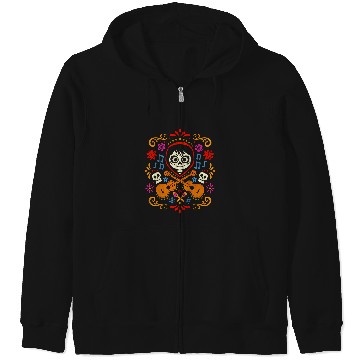 Discover Disney Pixar Coco Musical Miguel Zip Hoodies
