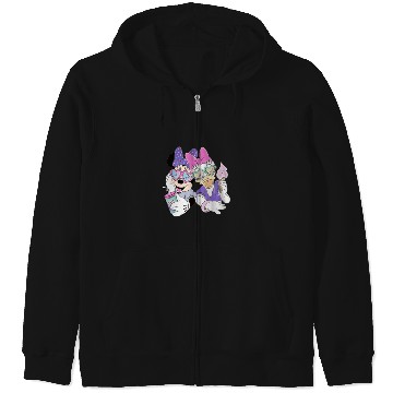 Discover Disney Minnie Mouse and Daisy Blue Small Zip Hoodies