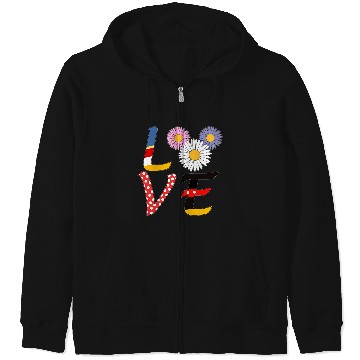 Discover Disney LOVE Zip Hoodies