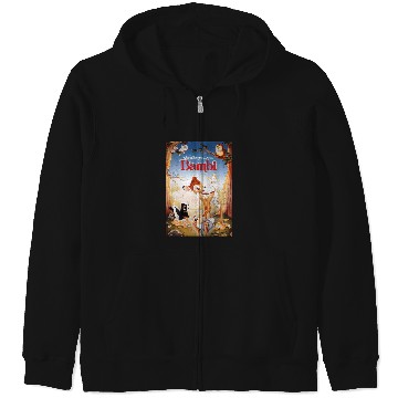 Discover Disney Bambi Friendships Poster Zip Hoodies