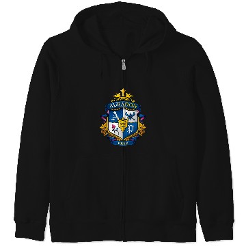 Discover Disney Descendants Auradon Prep Crest Zip Hoodies