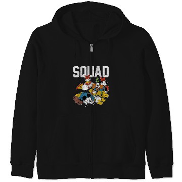 Discover Disney Mickey Mouse And Friends Squad Zip Hoodies