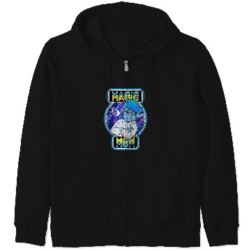 Discover Disney Pixar Onward Laurel Magic Mom Retro Portrait Raglan Baseball Tee Zip Hoodies