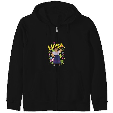 Discover Disney Encanto Luisa Poster Zip Hoodies