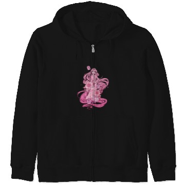Discover Disney Tangled Pink Tonal Rapunzel Portrait Zip Hoodies