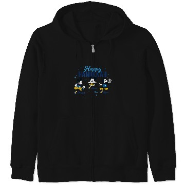 Discover Disney - Mickey Happy Hanukkah Zip Hoodies