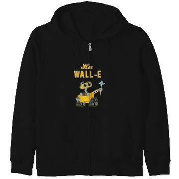 Discover Disney Pixar Wall-E Her Wall-E Couples Zip Hoodies