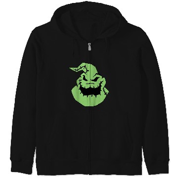Discover Disneyss The Nightmare Before Christmas Oogie Boogie Big Faces Zip Hoodies