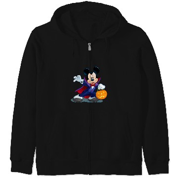 Discover Disney Halloween Mickey Mouse Vampire Zip Hoodies