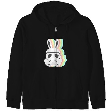 Discover Star Wars Easter Stormtrooper Pastel Bunny Ears Disney+ Zip Hoodies
