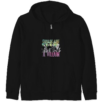 Discover Disney Descendants Chillin Like A Villain Zip Hoodies