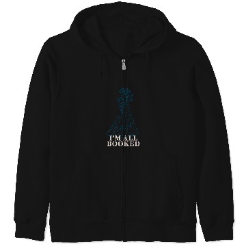 Discover Disney Princess Belle I'M All Booked Zip Hoodies