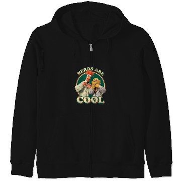 Discover Disney The Muppets Nerds Are Cool Zip Hoodies