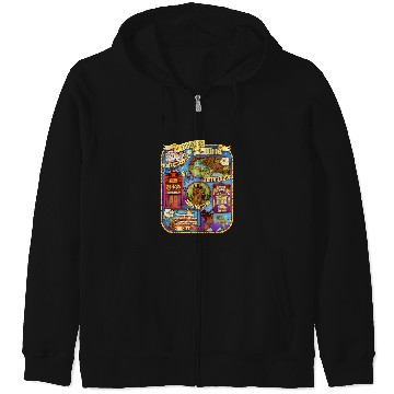 Discover Disney Princess And The Frog Group Shot Large Map Zip Hoodies