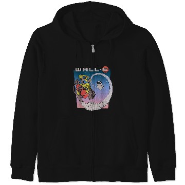 Discover Disney Pixar Wall-e Fly Eve Distressed Zip Hoodies