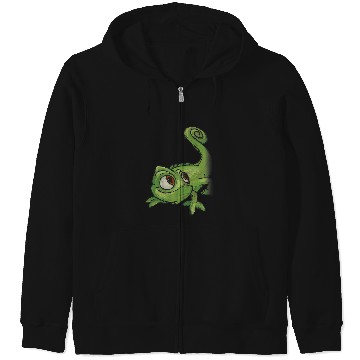 Discover Disney Tangled Pascal Sketch Zip Hoodies