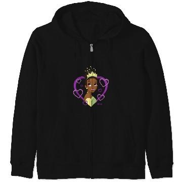 Discover Disney Princess - Tiana Heart Zip Hoodies