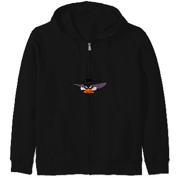 Discover Disney Darkwing Duck Big Face Zip Hoodies