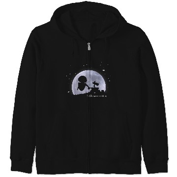 Discover Disney Pixar Wall-e Eve To The Moon And Back Zip Hoodies