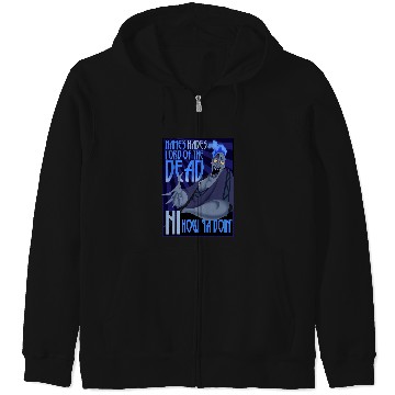 Discover Disney Hercules The Name's Hades Quote Graphic Zip Hoodies