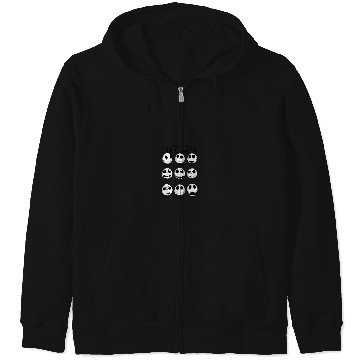 Discover Disneyss The Nightmare Before Christmas Emotional Jack Zip Hoodies