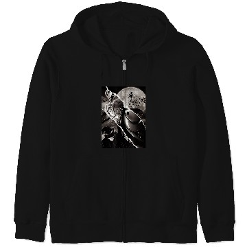 Discover Disneyss Nightmare Before Christmas Scenes Zip Hoodies
