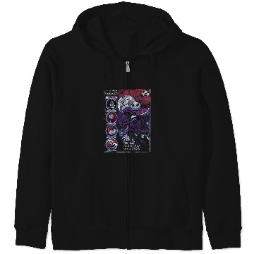 Discover Disneyss The Nightmare Before Christmas Comic Cover Zip Hoodies