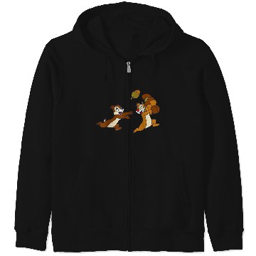 Discover Disneys Chip 'n Dale Acorn Chase Zip Hoodies