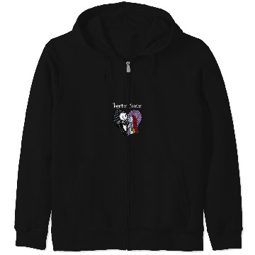 Discover Disneyss The Nightmare Before Christmas Jack Sally Together Zip Hoodies