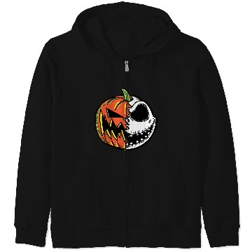 Discover Disneyss The Nightmare Before Christmas Pumpkin Faces Zip Hoodies