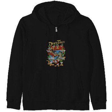 Discover Disney Ducktales Classic Group Shot Zip Hoodies