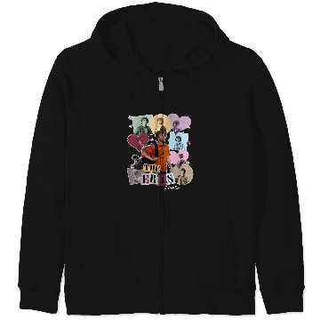 Discover Percy Jackson Eras Tour collage Zip Hoodies