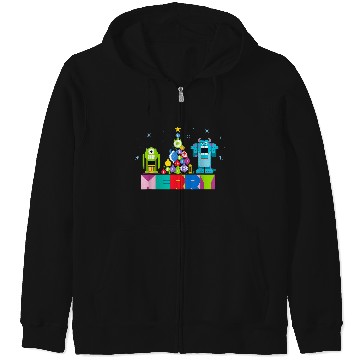 Discover Disneyss And Pixarss Monsters Inc Christmas Nutcrackers Zip Hoodies