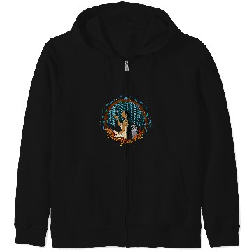 Discover Disney Pocahontas Follow Your Path Circle Text Zip Hoodies