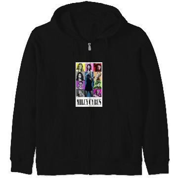 Discover Miley Cyrus Eras Tour Shirt Flowers Zip Hoodies